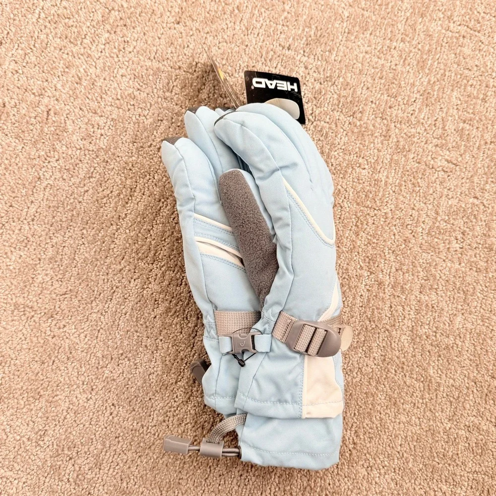 HEAD‎ Boys Ski Gloves DuPont ComforMax Insulated XL Blue Winter Sport